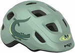 MET Hooray Teal Crocodile/Matt S (52-55 cm) Dětská cyklistická helma