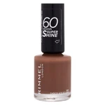 RIMMEL LONDON 60 Seconds Lak na nehty 140 Chocolate Eclipse 8 ml