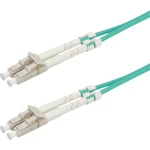 Value 21.99.8706 optické vlákno LWL prepojovací kábel [1x zástrčka LC - 1x zástrčka LC] 50/125 µ Multimode OM3 15.00 m