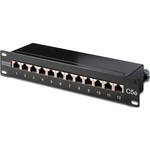 Digitus DN-91512S 12 portů sieťový Patchpanel CAT 5e 1 U