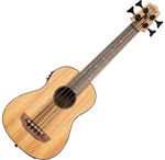 Kala U-Bass Zebrawood Basové ukulele Natural