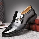 Men Comfortable Leather Business Lace Up Formal Shoes
