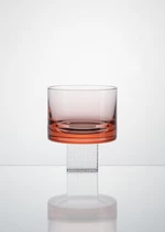 Pahar pentru whisky CUBE, roz - Lukáš Houdek