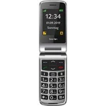 Beafon SL495 mobilní telefon - véčko černá, stříbrná