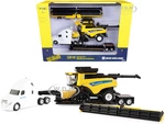 New Holland Hauling Set of 4 pieces 1/64 Diecast Models by ERTL TOMY