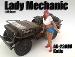 Lady Mechanic Katie Figure For 118 Scale Models by American Diorama