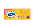 Zewa Softis Soft & Sensitive papírové kapesníky 4vrstvé 10 x 9 ks