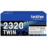 Brother toner  TN-2320TWIN TN2320TWIN originál čierna 2600 Seiten
