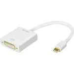 LogiLink CV0037B  adaptér [1x mini DisplayPort zástrčka - 1x DVI zásuvka 24+5-pólová] biela  15.00 cm