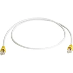 Telegärtner RJ45 (krížený) sieťový prepojovací kábel CAT 6A S/FTP 2.00 m sivá samozhášavý, s ochranou