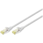 Digitus DK-1644-A-040 RJ45 sieťové káble, prepojovacie káble CAT 6A S/FTP 4.00 m sivá bez halogénov, samozhášavý, flexib