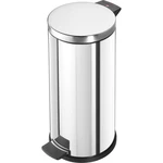 Hailo Solid L 0522-010 odpadkový kôš 18 l nerezová ocel (š x v) 280 mm x 530 mm strieborná s pedálovým otváraním  1 ks