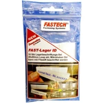 FASTECH® 610-010-Bag štítok na suchý zips lepiaci biela 10 ks
