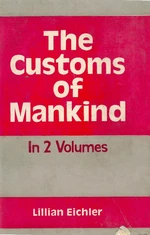 The Customs of Mankind