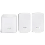 Router Tenda Nova MW5 WiFi Mesh (3-pack) + ZDARMA sledování TV na 3 měsíce biely Wi-Fi mesh router (3 ks v balení) • pokryje až 300 m² • pripojí až 60