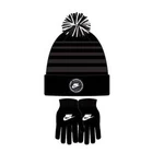 Futura strip beanie & glove