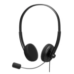 Headset PORT CONNECT Stereo, USB (901604) čierny kancelárske slúchadlá • frekvencia 20 Hz až 20 kHz • citlivosť 110 dB • impedancia 32 Ohm • USB • vst