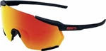 100% Racetrap 3.0 Soft Tact Black/HiPER Red Multilayer Okulary rowerowe