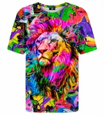 Mr. GUGU & Miss GO Unisex's Colorful Lion T-Shirt Tsh2202
