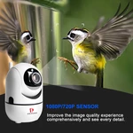 Pripaso Auto Tracking IP Cam Home Security AI Camera 1080P Wireless Camera Wifi Surveillance Smart IR CUT Night Vision C