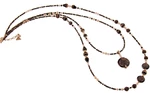 Lampglas Působivý náhrdelník Be Original s perlami Lampglas NDP1