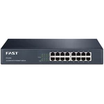 FAST 16 Port Unmanaged Ethernet Switch Network Switch Metal Ethernet Splitter Traffic Optimization Desktop Plug and Play
