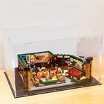 DIY Acrylic Display Case Box For LEGO 21319 Central Perk Friends Bricks Toy