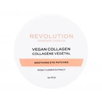 Revolution Skincare Vegan Collagen Soothing Eye Patches 60 ks maska na oči na veľmi suchú pleť; výživa a regenerácia pleti