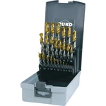RUKO 2501215TRO HSS-G sada špirálových vrtákov 25-dielna 1 mm, 1.5 mm, 2 mm, 2.5 mm, 3 mm, 3.5 mm, 4 mm, 4.5 mm, 5 mm, 5