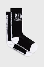 Ponožky P.E Nation dámske, čierna farba