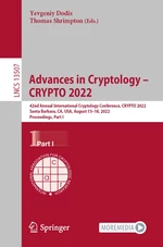 Advances in Cryptology â CRYPTO 2022
