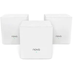 Router Tenda Nova MW3 AC Mesh (3-pack) + ZDARMA sledování TV na 3 měsíce biely Wi-Fi Mesh systém • Wi-Fi až 1 200 Mbps • satelity vzájomne prepojené •