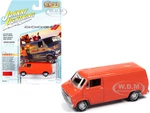 1976 Dodge Tradesman Van Custom Red-Orange "Classic Gold Collection" Series Limited Edition to 9718 pieces Worldwide 1/64 Diecast Model Car by Johnny