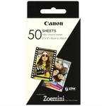 Fotopapier Canon ZP-2030, 50x76 mm, 50 ks, pre Zoemini (3215C002) lesklý fotopapier • 50 ks v balení • veľkosť 5 × 7,6 cm • možnosť nalepenia • odolný