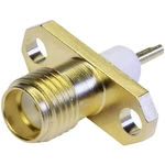 SMA konektor Telegärtner J01151A0631, 50 Ω, prírubové zásuvka