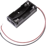 MPD BH2AAAW batériový držák 2x micro (AAA) kábel (d x š x v) 51 x 25 x 13 mm