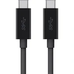 Belkin #####USB-Kabel #####USB 3.2 Gen1 (USB 3.0 / USB 3.1 Gen1) #####USB-C™ Stecker, #####USB-C™ Stecker 2.00 m čierna