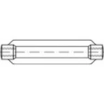 TOOLCRAFT 136590 napínacia matica  M6 ocel glavanizované zinkom DIN 1480 1 ks