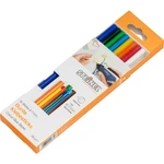 Steinel 006969 lepiace tyčinky 7 mm 150 mm rôzne farby triedené 96 g 16 ks