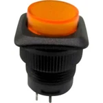 TRU COMPONENTS TC-R13-508BL-05YL tlačidlový spínač 250 V/AC 1.5 A 1x vyp/zap s aretáciou žltá   1 ks
