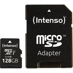 Intenso Premium pamäťová karta micro SDXC 128 GB Class 10, UHS-I vr. SD adaptéru