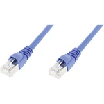 Telegärtner L00003A0058 RJ45 sieťové káble, prepojovacie káble CAT 6A S/FTP 5.00 m modrá samozhášavý, s ochranou 1 ks
