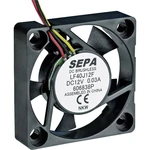 SEPA LF40J12SE22 axiálny ventilátor 12 V/DC 8.3 m³/h (d x š x v) 40 x 40 x 10 mm