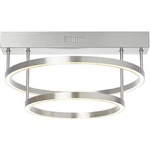 Brilliant Tunar G93448/68 LED stropné svietidlo niklová 30 W teplá biela intenzitu svetla je možné regulovať pomocou spí