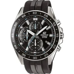 Casio chronografické náramkové hodinky EFV-550P-1AVUEF (d x š x v) 53 x 47 x 12.1 mm strieborná, čierna Materiál puzdra=