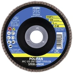 PFERD 69300934 Sada lamelových kotúčov Polifan 125 z 40 z-box 10 ks. Priemer 125 mm   10 ks