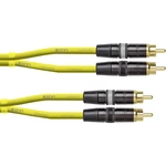 Cordial CEON DJ RCA 0.6 Y audio prepojovací kábel [1x cinch zástrčka - 1x cinch zástrčka] 0.60 m žltá