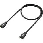 SpeaKa Professional HDMI predlžovací kábel #####HDMI-A Buchse, #####HDMI-A Buchse 1.00 m čierna SP-1793612 audio return