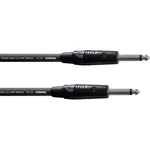Cordial CPL 10 PP 25 hudobné nástroje kábel [1x jack zástrčka 6,35 mm - 1x jack zástrčka 6,35 mm] 10.00 m čierna