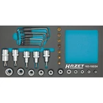 Hazet  163-192/24 vonkajší TORX, Torx sada nástavcov pre nástrčný kľúč     24-dielna 1/4" (6,3 mm), 1/2" (12.5 mm)